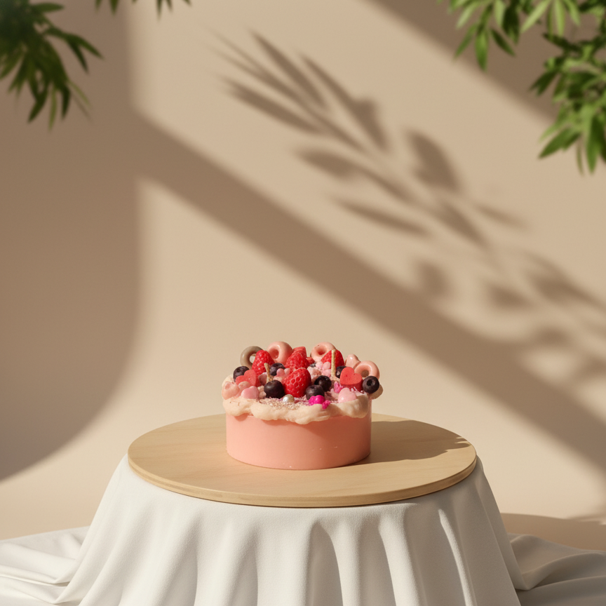 Natural Wax Scented Cake