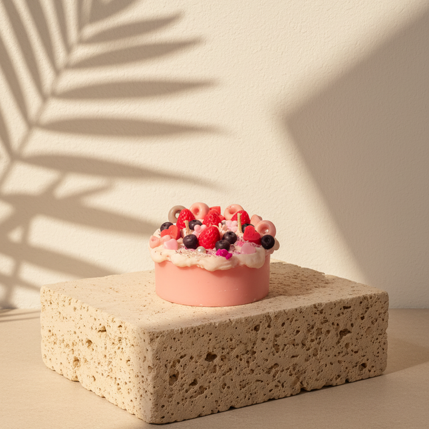 Natural Wax Scented Cake