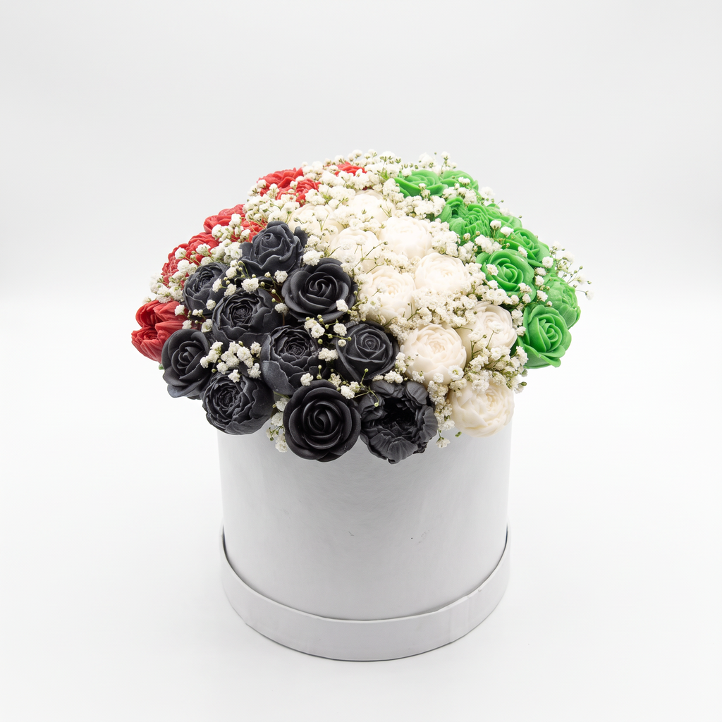 UAE Flag Candle Bouquet 🇦🇪