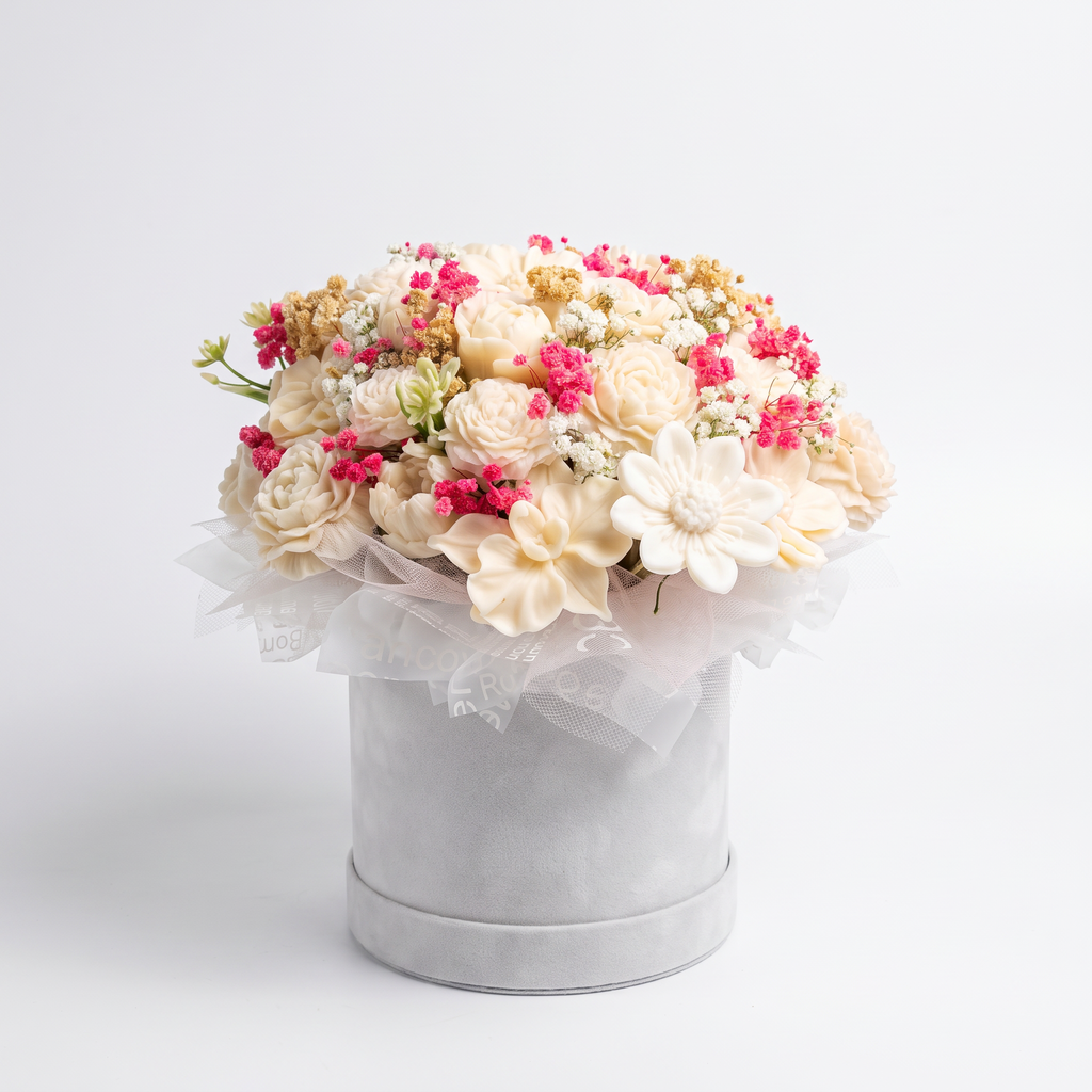 Velvet Cream Bouquet