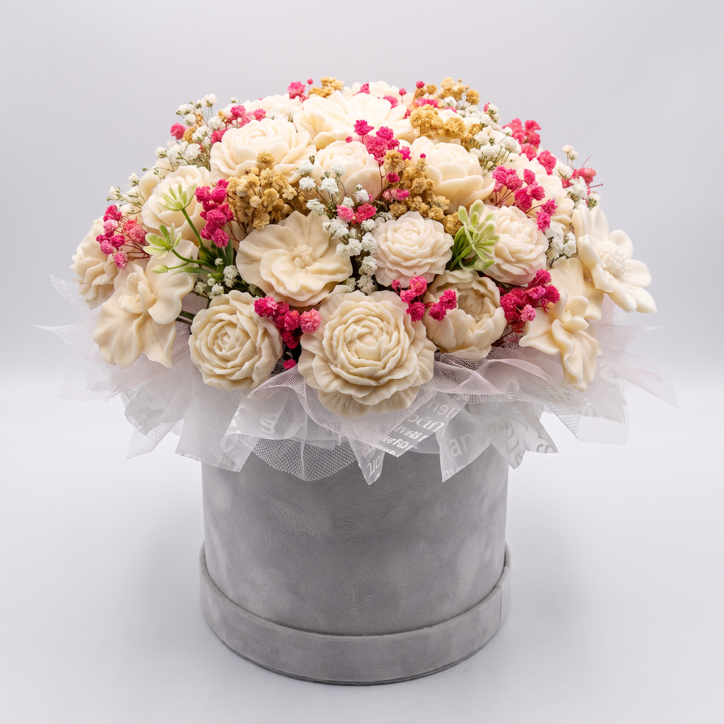 Velvet Cream Bouquet