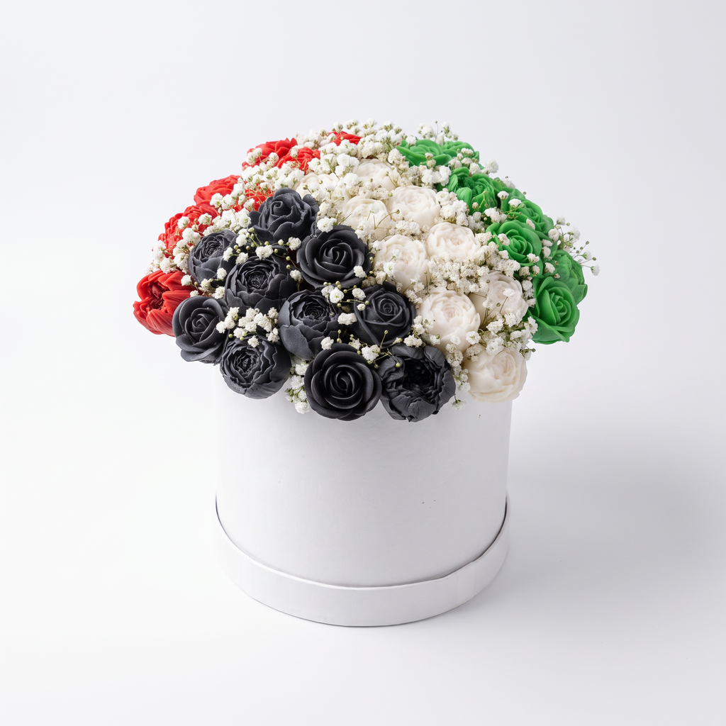 UAE Flag Candle Bouquet 🇦🇪