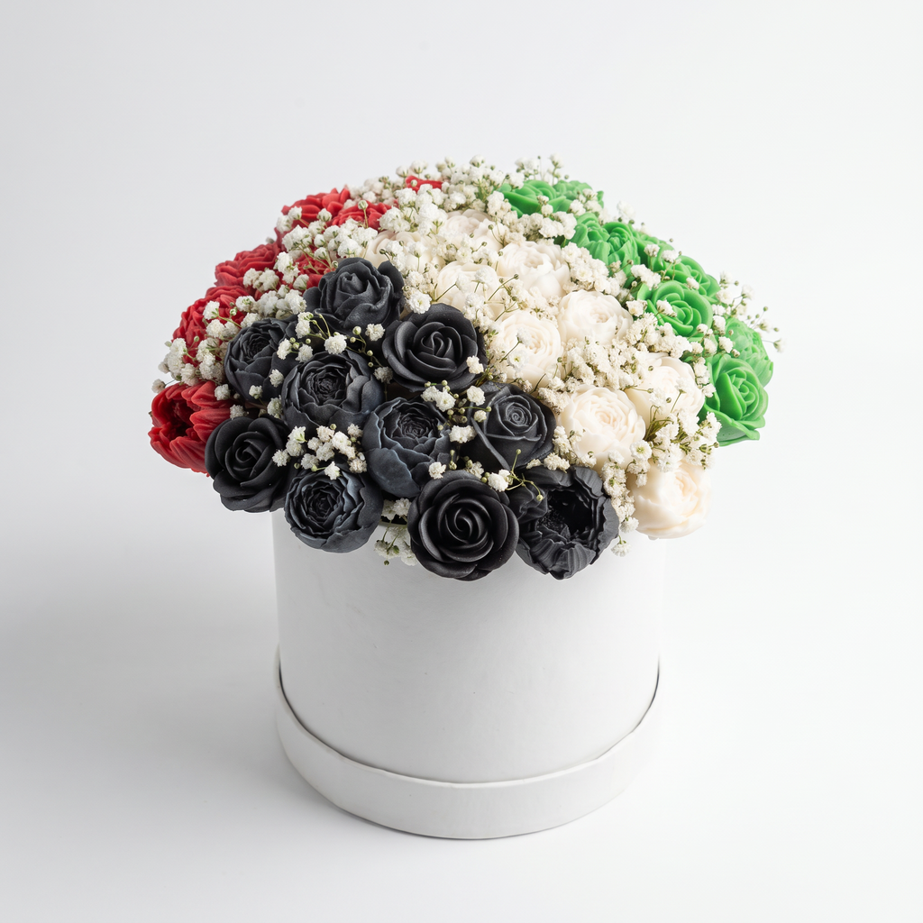 UAE Flag Candle Bouquet 🇦🇪
