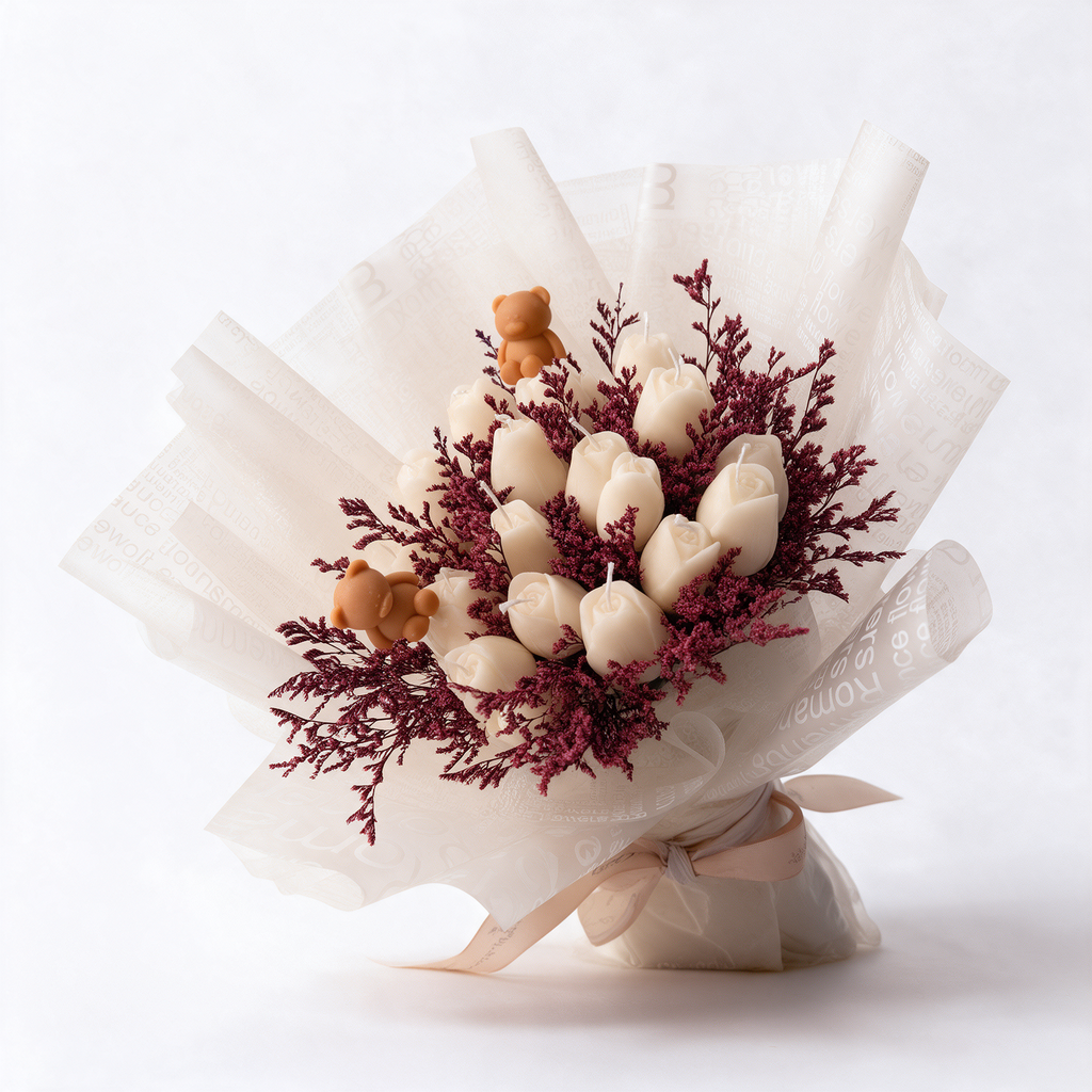 Natural Wax Bouquet