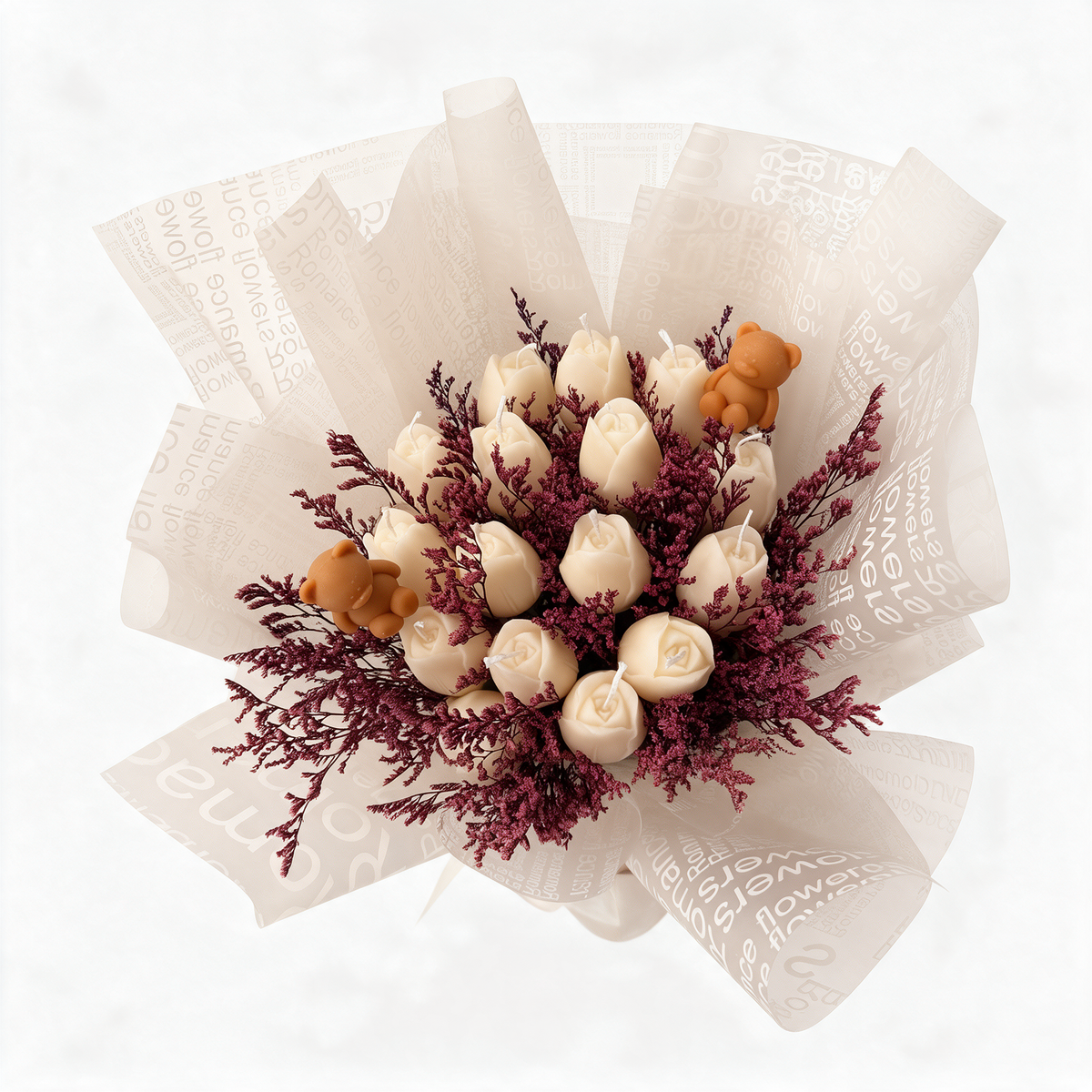 Natural Wax Bouquet