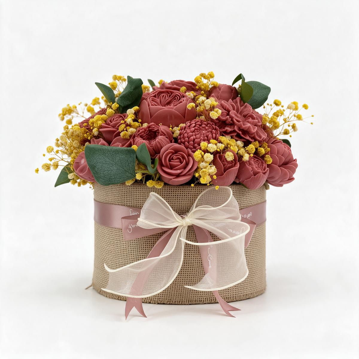 Rustic Charm Natural Wax Bouquet