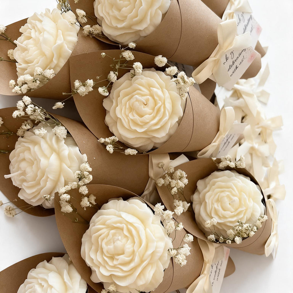 Scented Flower Candle Giveaways