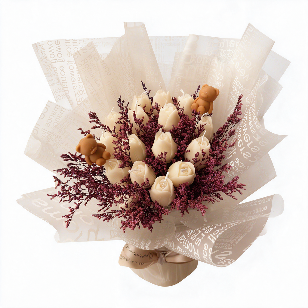 Natural Wax Bouquet