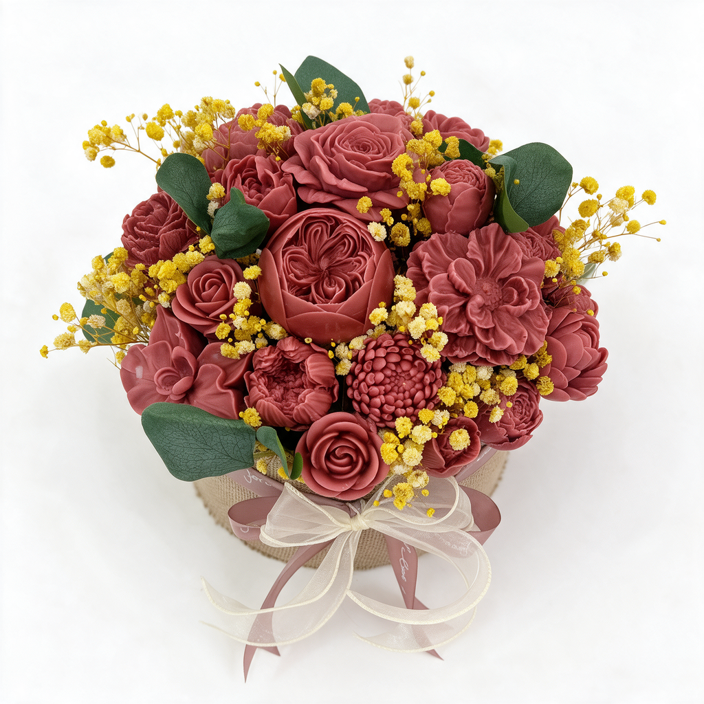 Rustic Charm Natural Wax Bouquet